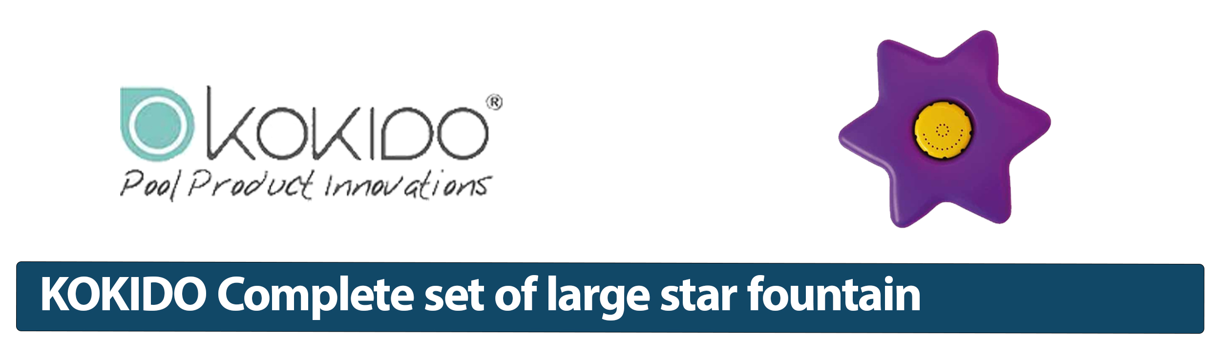 ست کامل فواره ای ستاره ای بزرگ KOKIDO